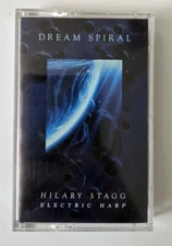Hilary Stagg -  Dream Spiral Electric Harp Cassette Tape, Tested, Works