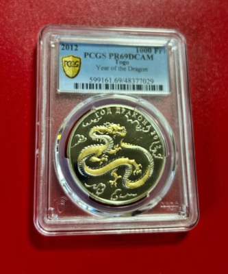 2012 1000 FR PCGS PR69DCAM TOGO YEAR OF THE DRAGON | eBay