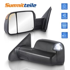 Power Heated Tow Mirror W Arrow Light For 2003-2008 Dodge Ram 1500 2500 3500