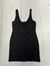 Moda International Black Sleeveless Tank Top Womens Size Small
