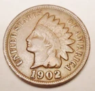 1902 P Indian Head Cent Penny  *VF - VERY FINE*  **FREE SHIPPING**