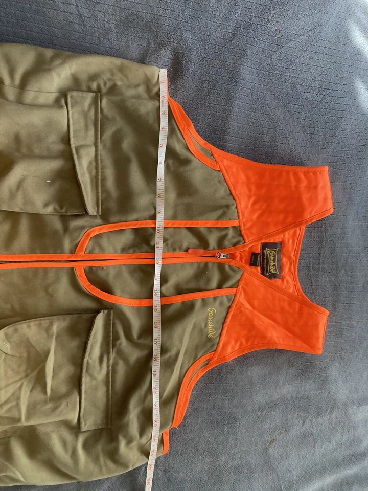 Gamehide Hunting Safety Utility Vest Outdoors Mens Large Orange - Image 3 of 4