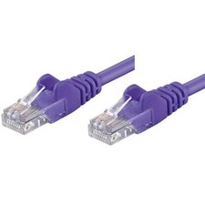 Intellinet Cavo di rete Patch CCA Cat. 5e Viola UTP 5 mt
