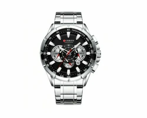 Caja de acero inoxidable Curren Relojes de pulsera