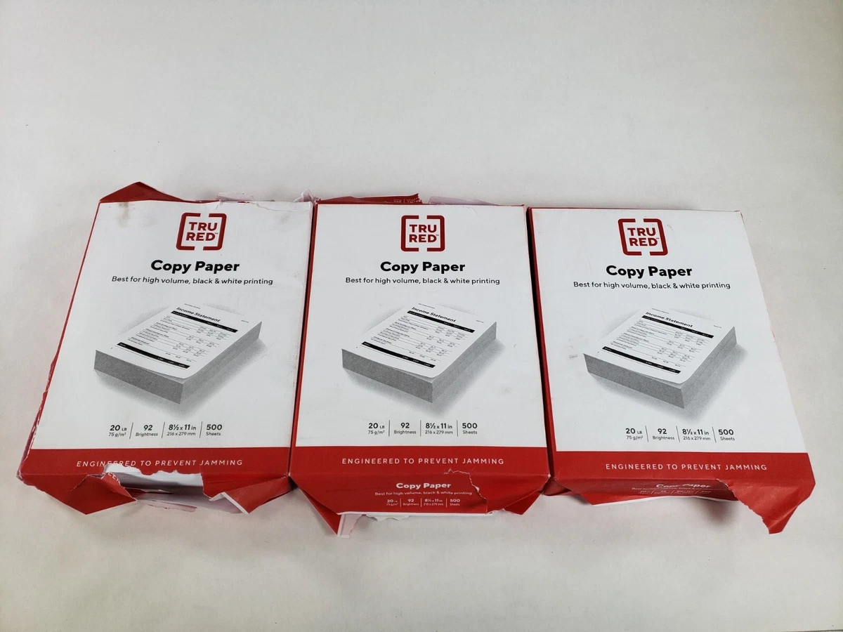 Red printer paper deals
