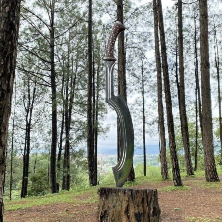 27 inches blade Egyptian Khopesh Sword Razar Sharp Camping Sword With ...