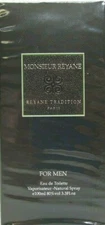 REYANE TRADITION MONSIEUR REYANE EAU DE TOILETTE SPRAY FOR MEN 3.3 Oz / 100 ml