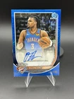 Topps 2025-26 Bowman Chrome Dillon Jones 117/150 Blue Refractor #BCA-DJ Thunder