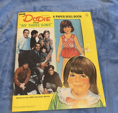 Dodie  My Three Sons  Paper Doll Book Uncut Vintage 1970