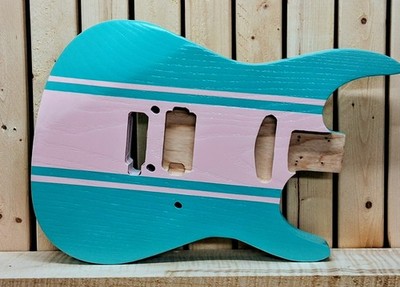Maple Guitar Body routed for Floyd Rose 