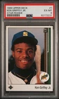 1989 Upper Deck  Ken Griffey Jr. ROOKIE #1 PSA 6 RC MARINERS HOF