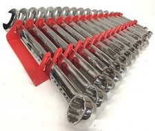 Snap On 15 Piece Standard Wrench Set 14 - 1 18 Oex714kb 1
