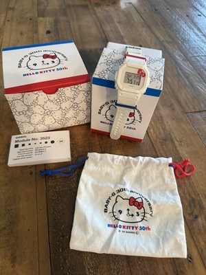 Hello Kitty Baby-G 50th Anniversary BGD565KT-7CR Casio Watch for