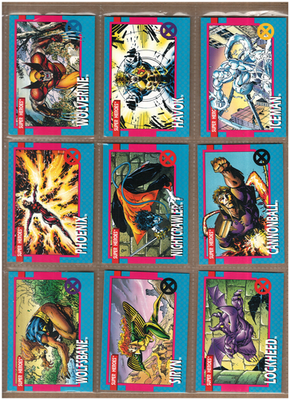 #ad 1992 IMPEL X MEN SERIES 1 JIM LEE CARDS SINGLES PICK YOUR CARD $1.50