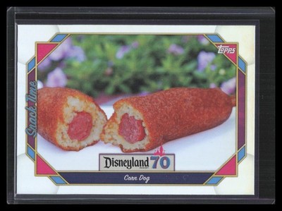 Corn Dog 2025 Topps Disneyland 70th Anniversary #114 Rainbow Foil