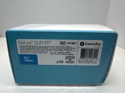 411807 ConvaTec Natura Sur-Fit Moldable Stomahesive Barrier 2-3/4'' - 1 box of 10