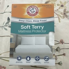 Arm Hammer Soft Terry Twin/Twin XL Mattress Protector Waterproof