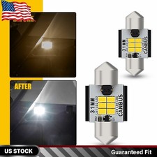 Auxito 31mm Led Interior Dome Trunk Light Bulb De3021 De3175 Canbus Error Free