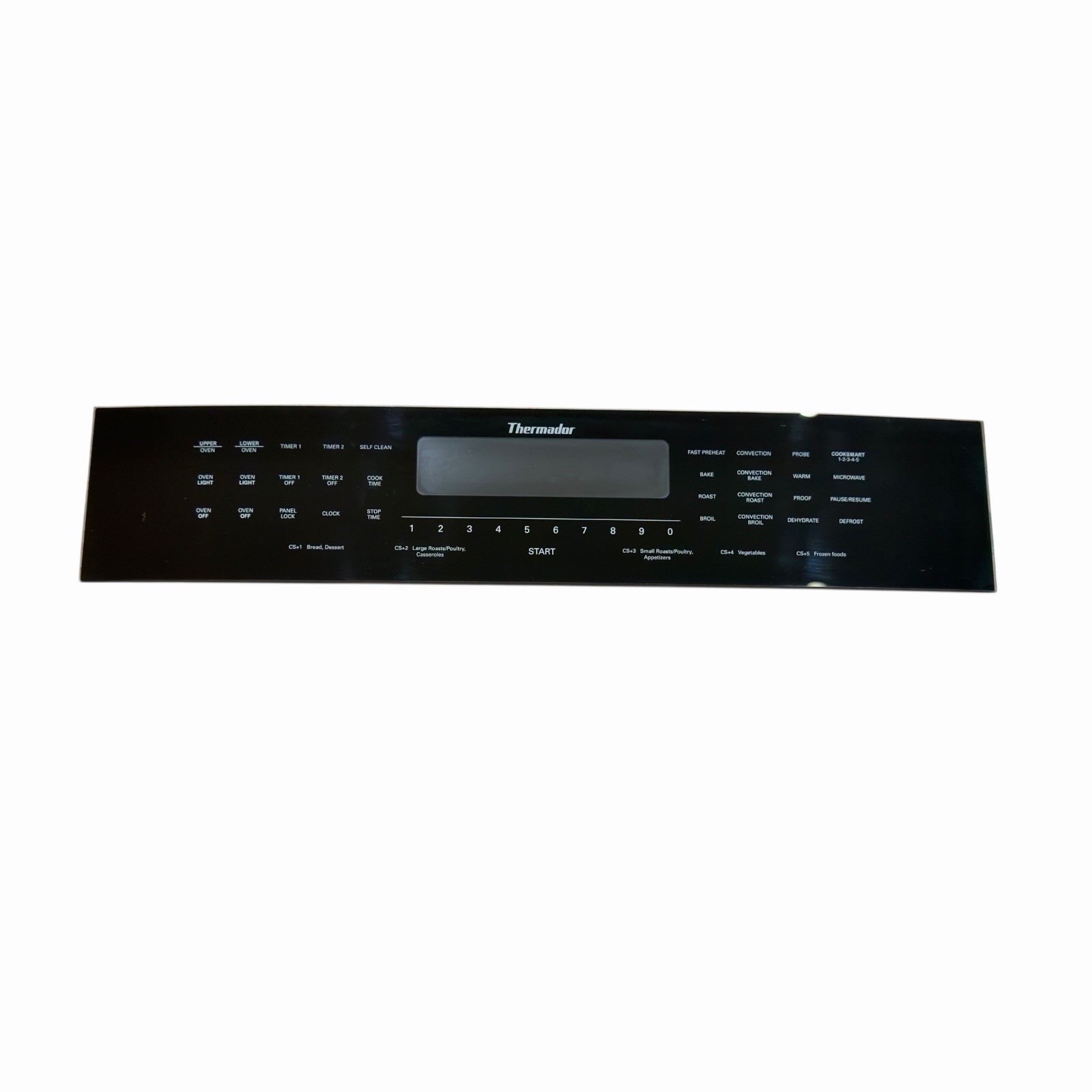 Genuine Thermador C302BS Double Oven Glass Touch Panel ONLY (Board Not Included)