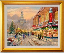 Thomas Kinkade A Christmas Wish 16x20 canvas