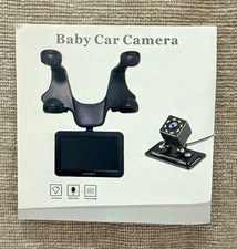 Baby Car Camera Rear View Monitor  Wired Camera Kit With Screen