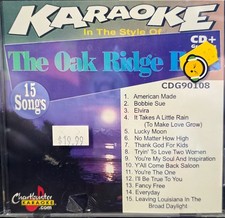 90108  THE OAK RIDGE BOYS   CHARTBUSTER  KARAOKE LOT DEAL
