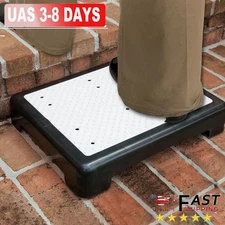Step Stool Indoor/Outdoor Platform Stepping Stool with Slip-Resistant Top 440lb