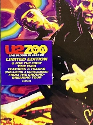 U2 Zoo TV Tour Live In Dublin 1993 EP (CD) Limited Edition Made In