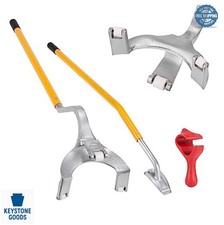 Tire Mount Demount Tool 3 Piece Kit 22.5-24.5 Inch Heavy Truck Bus Forged Steel
