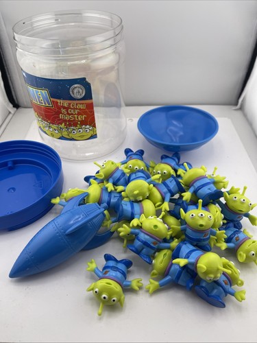 Disney Parks Pixar Toy Story Big Bucket O' Little Green Men 25 Teile + Rocket Buzz - Bild 3 von 5