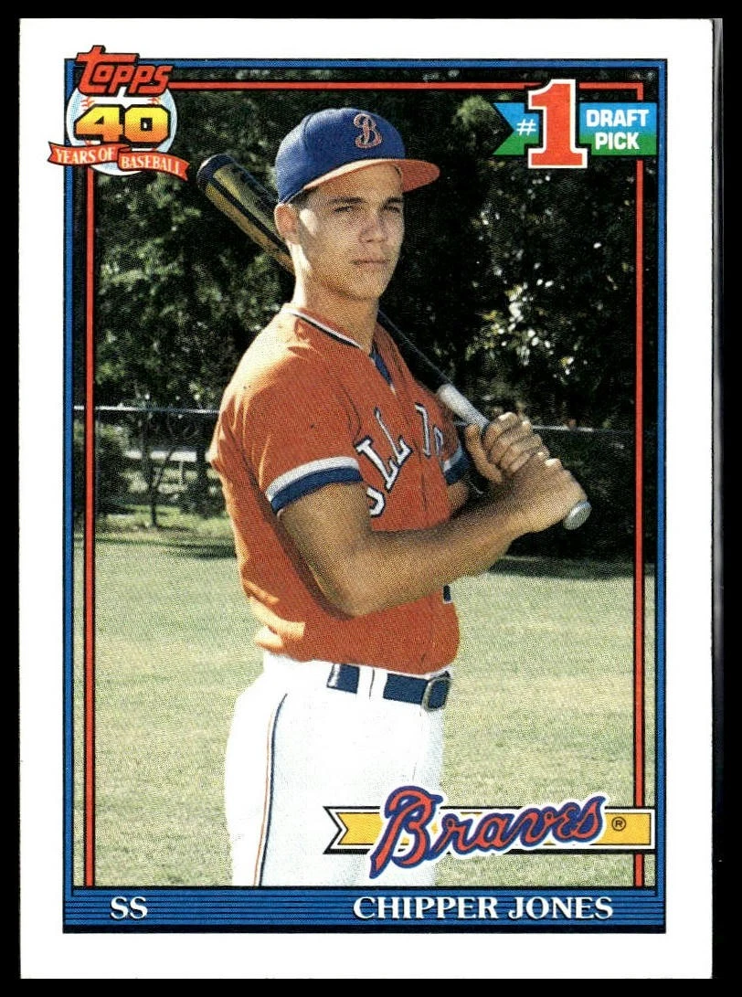 Chipper Jones trading card