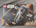 LEGO Star Wars Jango Fett's Starship 75433 Complete Set 707pcs 9+