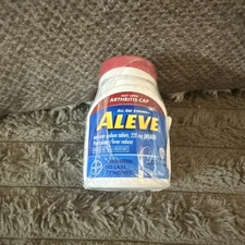 lot of 2 Aleve Arthritis Cap Pain Reliever 220mg Tablets & Caplets Exp 2028
