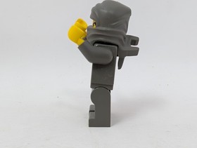 LEGO Castle Ninja Gray Minifigure - cas049 3019 6093 1187 4805 6089 6033