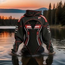 Women's Racing Team Logo Digital Print Irregular Cut Suit M 