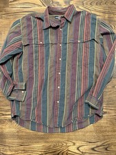 Vintage Guess By Georges Marciano Men  s Button down Patterned Shirt large LS004