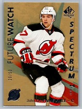 2016-17 SP Authentic #S-66 John Quenneville New Jersey Future Watch Gold #/50