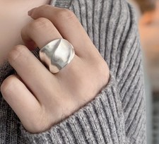 Ring Matt gebürstet Sterling Silber 925, die...