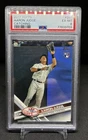 2017 Topps 287 Aaron Judge Catching RC Rookie PSA 6 New York Yankees