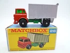 VINTAGE MATCHBOX LESNEY No.26c GMC TIPPER TRUCK IN ORIGINAL BOX 1968