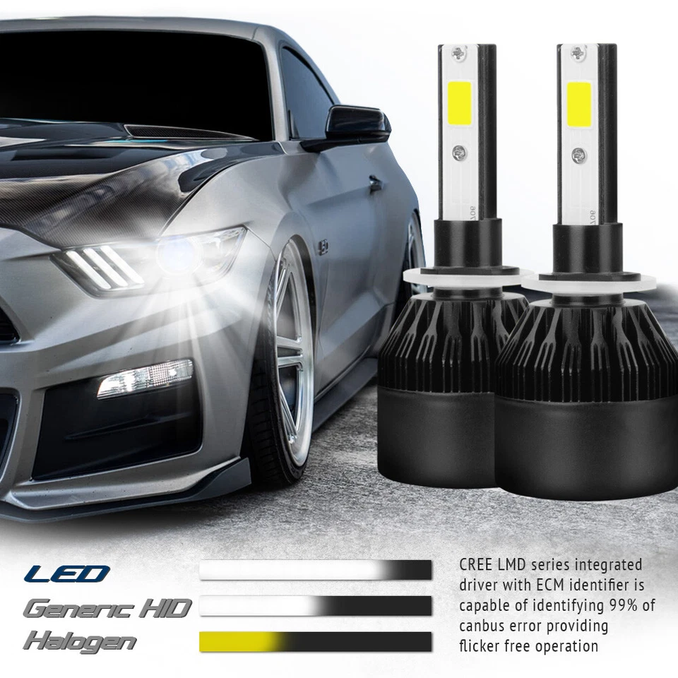 Kit de faros antiniebla LED HID XENTEC 894 blanco para GMC K1500 Suburban 1998-1999 Foto 4 de 4