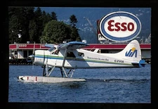 Aviation Airplane Airline postcard Vancouver Isl Air De Havilland DHC-2 CAP #188