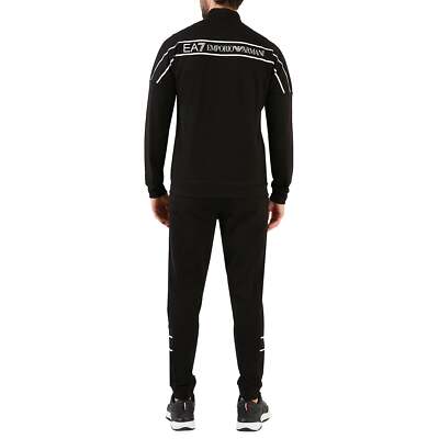 EA7 Emporio Armani ブラック スウェット Sサイズ EA7 Emporio Armaniブラック スウェットパンツ - メルカリ