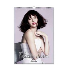 Sexy Felicity Jones Full Photo 2027/28 personalised Calendar