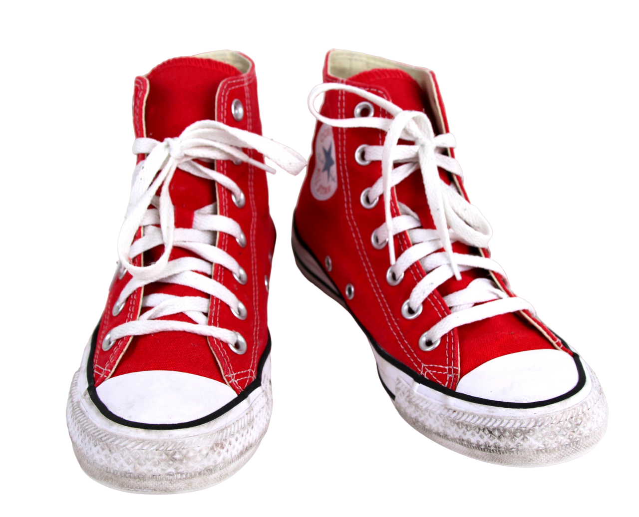 Converse All Stars M9621 RED COTTON CANVAS HIGHT TOP LACE UP SNEAKERS Sz 7
