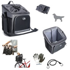 PER Lee Cougan TRASPORTINO PER CANI GATTI CONIGLI BORSA PER LA BICI ZAINO TRACO