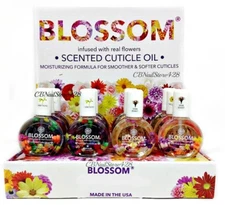 ON SALE! Blue Cross - Blossom - Cuticle Oil with Real Flowers 0.92oz - Pick ANY