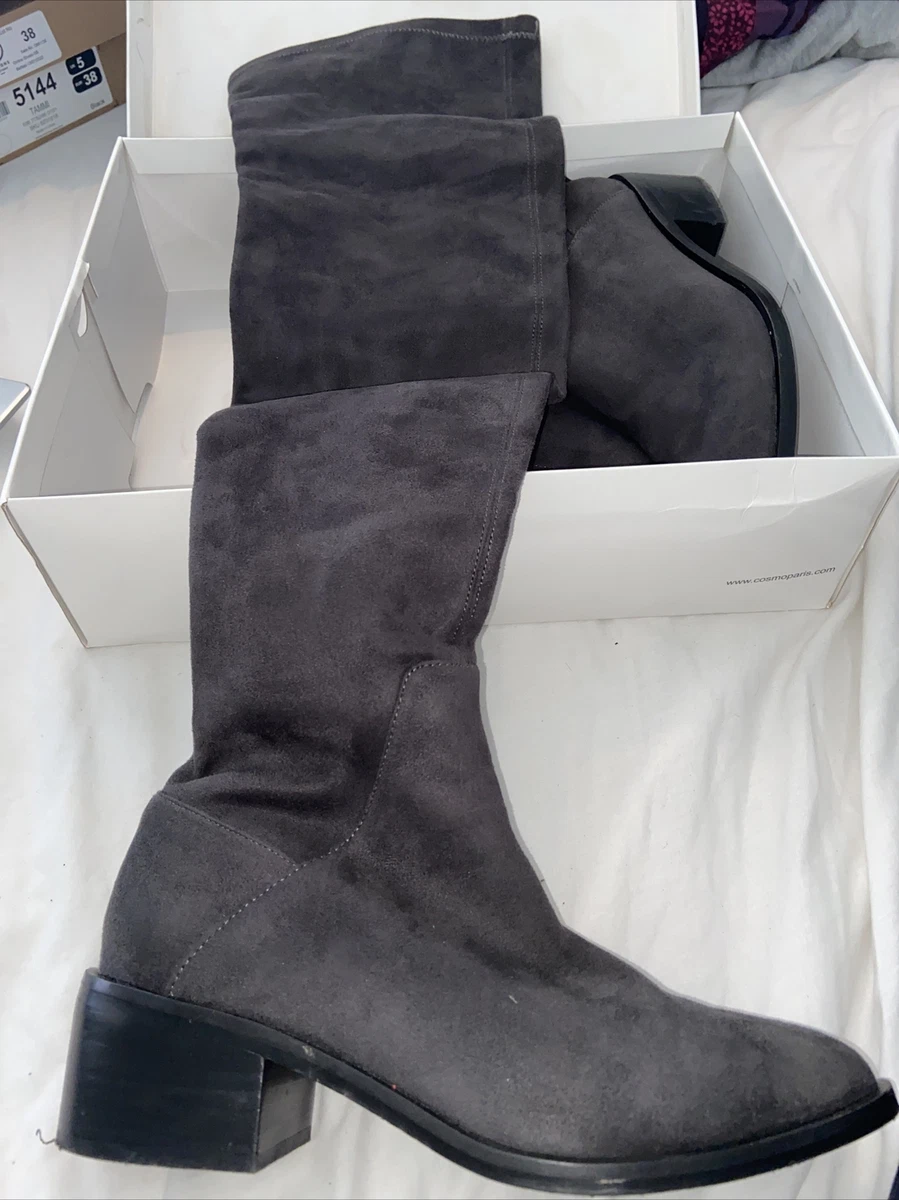 Dune Suede woman s Thigh High Boots UK7 EU40