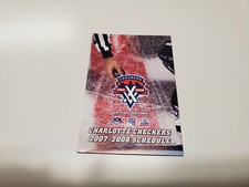 RS20 Charlotte Checkers 2007/08 Minor Hockey Pocket Schedule - Rock Bottom