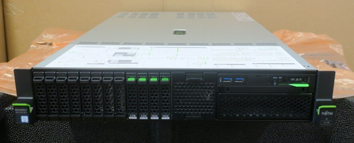 New Fujitsu Primergy RX2540 M5 6C Bronze 3204 64GB 2x 3.2TB +2x 750G NVMe Server - Picture 2 of 6